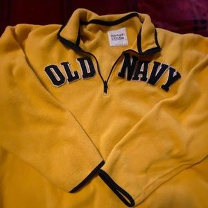 Yellow Old Navy sweatshirt